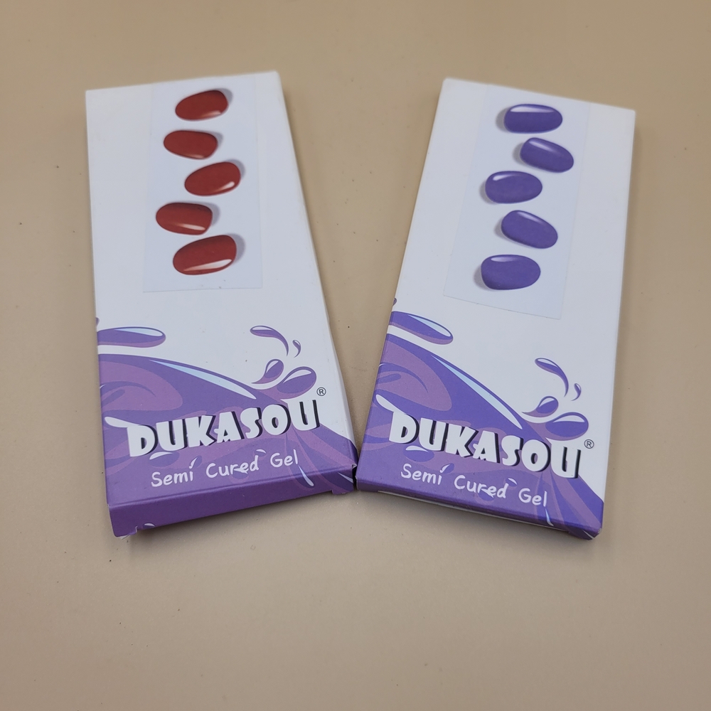 Dukasou Semi Cured Gel Nail Strips